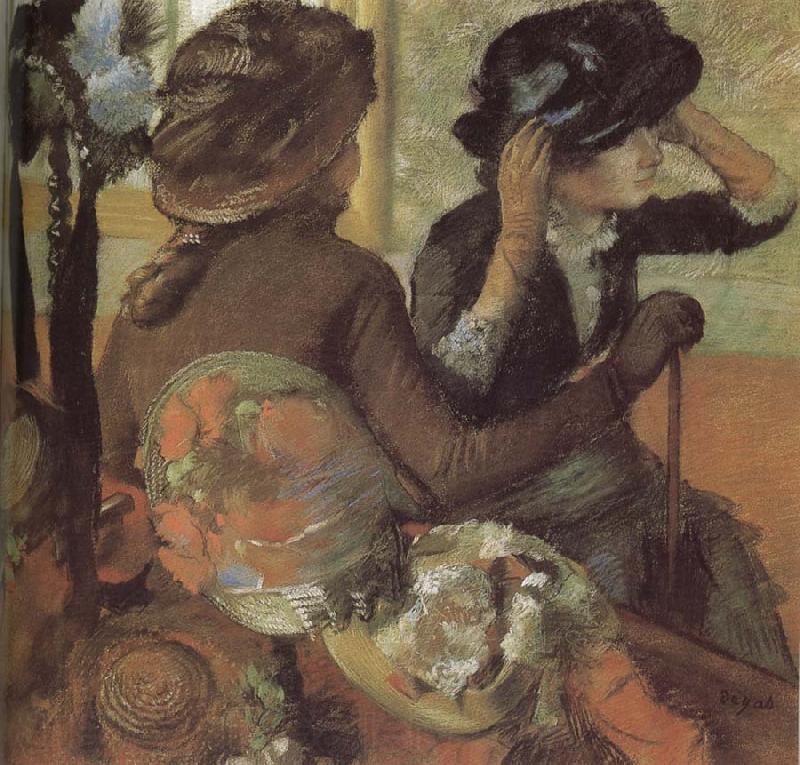 Edgar Degas In  the Store